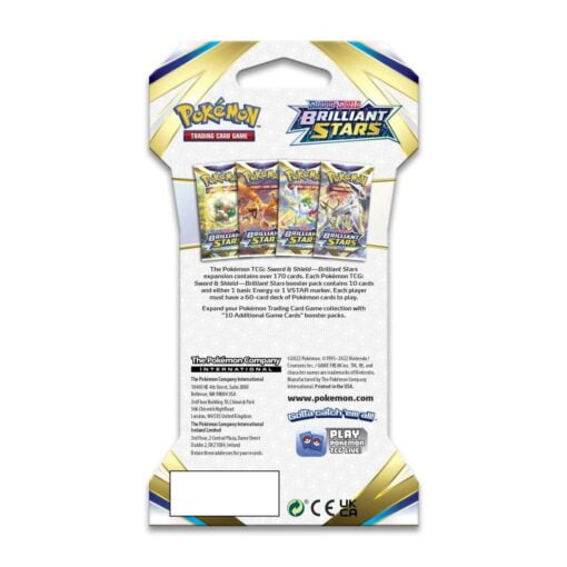 Brilliant Stars Sleeved Booster Pack - Image 2