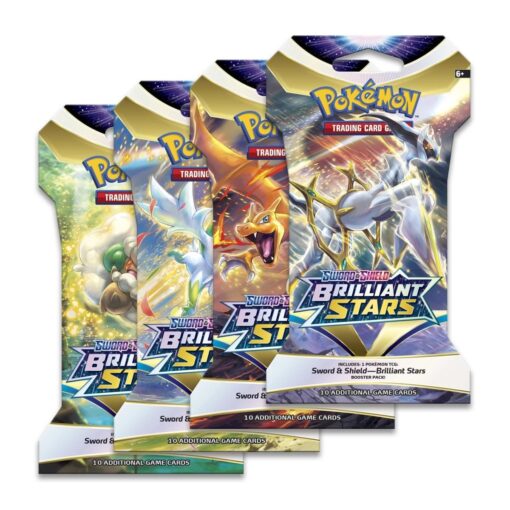 Brilliant Stars Sleeved Booster Pack