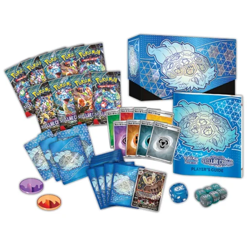 Pokemon Stellar Crown Elite Trainer Box Contents